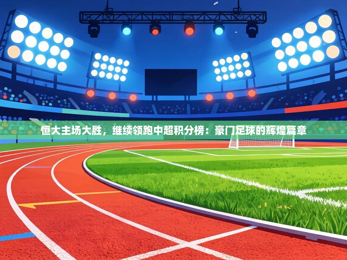 恒大主场大胜,继续领跑中超积分榜:豪门足球的辉煌篇章 第2张